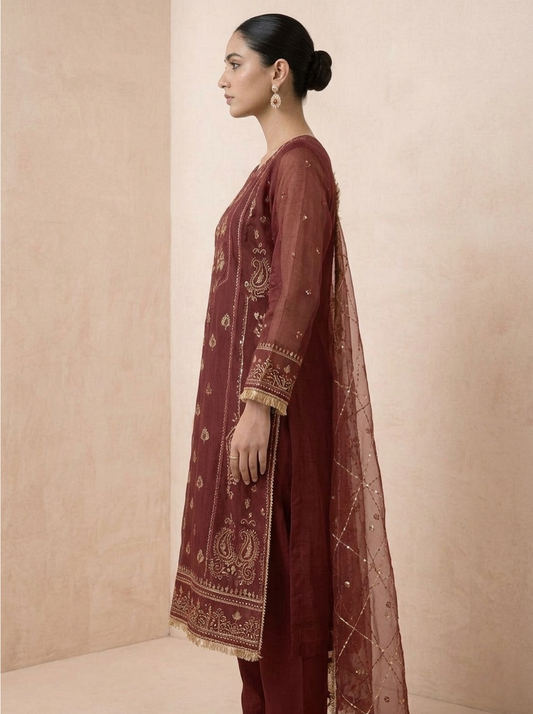 Royal Maroon ( Stitched )